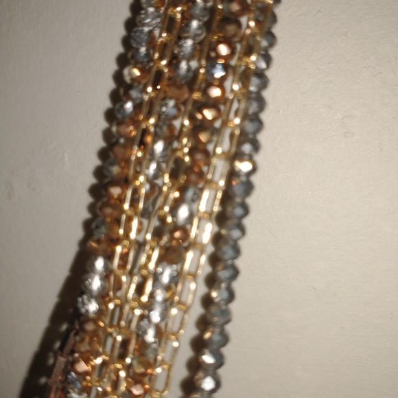 5 Strand ANewDay Necklace. Better in person - Picture 3 of 9